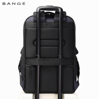BANGE Nouveauté Sac à dos multifonctionnel grande capacité pour homme, idéal pour les trajets quotidiens, les affaires, personnalisable, étanche, pour ordinateur portable et voyage