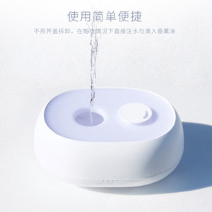 Aroma Diffuser 1L Ultrasonic Desktop Humidifier With <b>Light</b> And <b>Timer</b> For Home Use - Product Image 2
