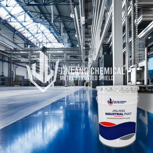 Peinture époxy pour sols Jinlang Résine époxy pour béton, ciment et <span class=keywords><strong>sol</strong></span> de <span class=keywords><strong>garage</strong></span> Revêtement de peinture pour sols en résine époxy - Product Image 1