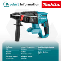 Makita Perceuse à percussion sans fil 3-en-1 multifonctionnelle pour la décoration intérieure, la construction et le bricolage – Outil électrique