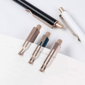 Customizable Logo Multicolor Metal Ballpoint <b>Pen</b> with Metal Clips Slim Signature <b>Pen</b> and Rollerball <b>Pen</b> for Advertising - Product Image 3