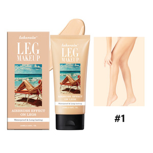 Lakerain Correttore per Gambe Impermeabile a Lunga Durata, Uniforma il Tono della Pelle, Crema Corpo Fondotinta Cosmetica per Gambe Scure - Product Image 5