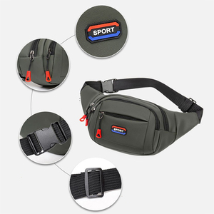Marsupio Qetesh Personalizzato alla Moda, Grande Capacità, Portatile, da Viaggio e Sport, Resistente, Multi-Tasca con Cinturino Regolabile - Product Image 4