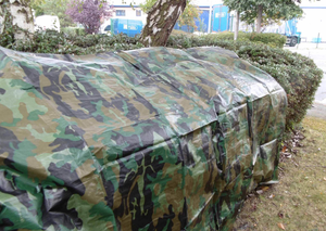 Bâche en polyéthylène camouflage pour extérieur, très vendue, pour couvrir les plastiques bleus de la marque Ocean, origine Shandong - Product Image 6