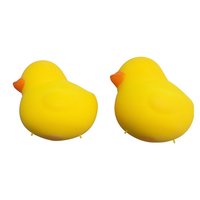 Jouet Squishy Géant en Forme de Canard, à Rebond Lent, en TPR Souple, Anti-Stress, Portable, Décoration de Bureau, Cadeau de Fêtes