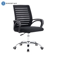 Chaise de bureau pivotante et polyvalente avec dossier ergonomique en maille Design moderne pour le refroidissement et le confort des espaces de travail flexibles