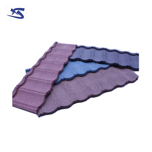 Tuiles métalliques de haute qualité pour toiture, prix en Kerala / Tôle de toiture métallique revêtue de pierre - Product Image 4