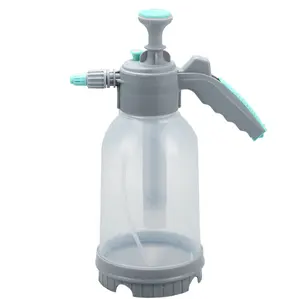 Pulverizador de mano para jardín, pulverizador de compresión de chorro largo, 2L