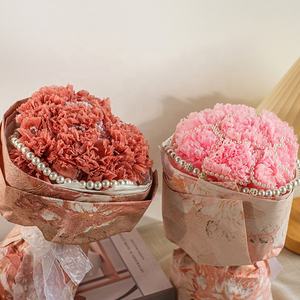 Cadeau pour la fête des mères, bouquets <span class=keywords><strong>de</strong></span> chrysanthèmes, cadeaux haut <span class=keywords><strong>de</strong></span> gamme, fleurs séchées, fleurs naturelles, fleurs conservées, bouquets prêts à être livrés - Product Image 1