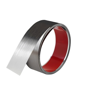 Tira de Acero Inoxidable Autoblocante en Forma de U, AISI 421 DIN 1.4036 304, Color Dorado 436 BA - Product Image 2