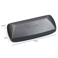 Bestpackaging étuis à lunettes de soleil en fer Logo personnalisé étui à lunettes Portable en cuir pu boîte à lunettes de rangement de voyage emballage