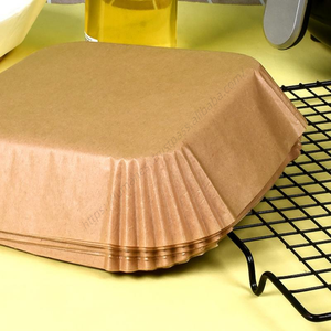 Papier absorbant carré LXM142 pour friteuse à air, qualité alimentaire, résistant aux hautes températures, pour plateau à graisse domestique - Product Image 5