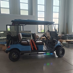 HKBG - Camilla Médica Eléctrica de Estilo Retro, Carro de Golf de 4 Plazas - Product Image 5