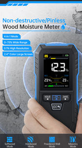 誘導木材水分メーターハイグロメーター非接触木材ダンプウォール検出器非破壊湿度テスター1年高 - Product Image 2