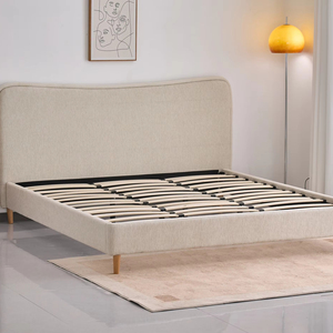 <span class=keywords><strong>Lit</strong></span> double moderne et confortable <span class=keywords><strong>en</strong></span> <span class=keywords><strong>tissu</strong></span> <span class=keywords><strong>de</strong></span> haute qualité 2025 avec tête <span class=keywords><strong>de</strong></span> <span class=keywords><strong>lit</strong></span> incurvée, disponible <span class=keywords><strong>en</strong></span> quatre tailles, cadre <span class=keywords><strong>en</strong></span> bois - Product Image 6