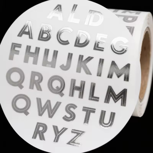 Personalized Product Round Stickers Paper Vinyl Adhesive <b>Waterproof</b> Sticker <b>Label</b> Printing logo Sticker Roll - Product Image 6