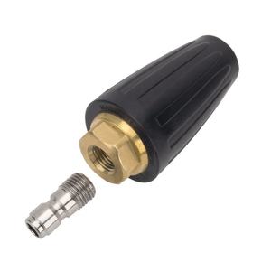 High Pressure <b>Washer</b> <b>Copper</b> Nozzle 1/4 In 280 Bar 4000 Psi For Car Wash Degreasing Heavy Duty Cleaning - Product Image 3