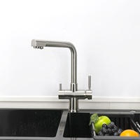 Usine 3 en 1 robinets mélangeurs robinets deux poignées cuisine robinet d'eau douche pas cher prix robinet filtre à eau