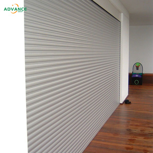 Puerta Enrollable <span class=keywords><strong>de</strong></span> Aleación <span class=keywords><strong>de</strong></span> Aluminio, Diseño Moderno, Sistema Motorizado para Fachada Arquitectónica - Product Image 5