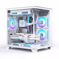 PC de Escritorio Completo, I3 I7 Rx580 2060 3060 GPU 13400f, PC de Escritorio para Juegos Ensamblado, Configuración Completa