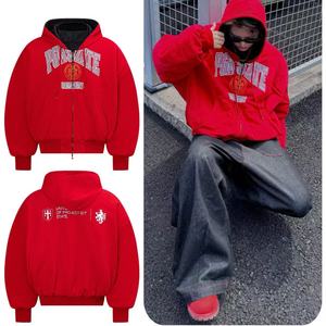 Giacca e Cappotto in Cotone Caldo Stile Retrò con Logo Personalizzato, Alta Qualità, Vestibilità Ampia per Uomo e Donna - Product Image 1