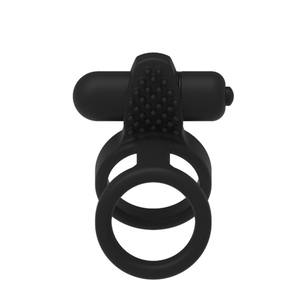Vendita calda maschio che migliora 100% in Silicone solido ABS + PU spazzola vibrante anello di ingrandimento del peso degli uomini del cazzo ingrandimento - Product Image 4