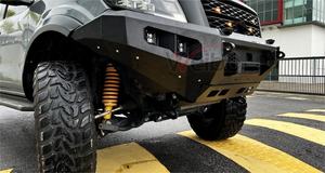 Parachoques Delantero y Trasero de Acero y Tumbaburros para Camioneta Pick Up Off Road <span class=keywords><strong>4X4</strong></span>, Accesorios para <span class=keywords><strong>Nissan</strong></span> Navara <span class=keywords><strong>Frontier</strong></span> NP300 2020 <span class=keywords><strong>2022</strong></span> 2023 - Product Image 6