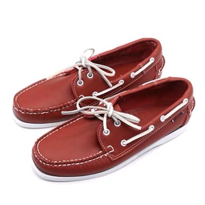 Làm Bằng Tay Rượu Vang Chính Hãng Da Giày Giày Moccasin Gommino Giản Dị Retro Giày Lười Biếng Lái Xe Đi Bộ Thời Trang Người Đàn Ông Phụ Nữ Thuyền Giày - Product Image 2