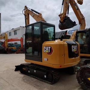 High Quality Excavator Japan <b>CAT</b> 306 E2 6.5Ton Small Excavators Hydraulic Track Digger Excavadora Machine Used Caterpillar - Product Image 2