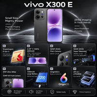 Smartphone vivo X300 E 2026 5G, appareil photo ZEISS 50MP+50MP, Snapdragon 8 Gen 5 Octa Core, écran 144Hz, nouveau téléphone Android VIVO x300e