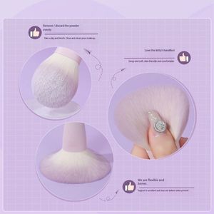 Set de Brochas de Maquillaje de Pelo Suave, Brocha para Polvo Suelto y Sombra de Ojos, Herramienta de Belleza, Brocha de Maquillaje de Pelo Animal - Product Image 6