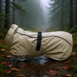 Impermeable para Perro Be Nordic Husum, Talla L 62 cm, Color Arena, para Uso en Exteriores - Product Image 3