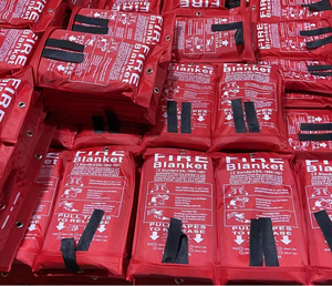 Manta suave de fibra de vidrio <span class=keywords><strong>antifuego</strong></span> de gran tamaño Premium, equipo de emergencia de supresión de cocina de protección contra incendios para el hogar de alta calidad - Product Image 3