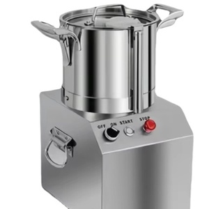 Machine à hacher les aliments professionnelle en acier inoxydable, <span class=keywords><strong>broyeur</strong></span> électrique avec différentes capacités au choix, pour écraser les légumes - Product Image 1