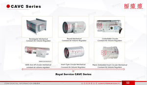 Outils de conduit d'air Hvac Vanne de commande d'air CAV mécanique Régulateur de débit d'air constant ventilateur hrv amortisseur cav - Product Image 6
