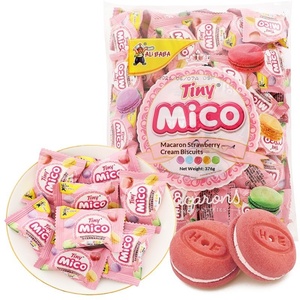 بسكويت ماكارون صلب ماليزي محشو 376 جرام، وجبات خفيفة للمكتب والمناسبات والزفاف، متوفر بالجملة - Product Image 4