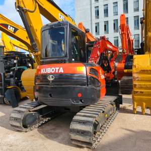 รถขุดขนาดเล็ก KUBOTA U55-4 มือสอง ไม่มีการรั่วไหลของน้ำมัน ค่าบำรุงรักษาต่ำ ตรวจสอบอย่างละเอียดก่อนจัดส่ง รับประกันหลังการขายหนึ่งปี - Product Image 5
