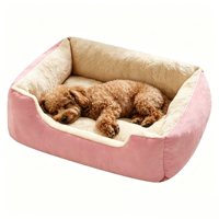 Coussin pour animaux de compagnie en peluche épaisse, chaud pour l'hiver, lavable, pour chiens et chats de petite, moyenne et grande taille, universel pour toutes les saisons