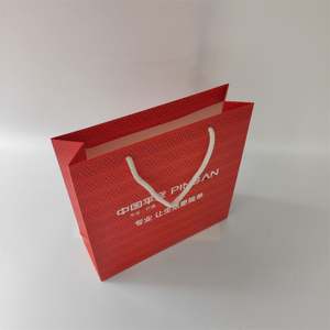 KM Bolsas Personalizadas Sacs de shopping en papier écologiques de luxe personnalisés en couleur pour les petites entreprises - Product Image 2