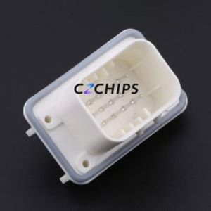 K776280WR-14-PTSNW Automotive Connector Bent Lead Through Hole Connector 14P 4mm 3 Right Angle Insert - Product Image 1