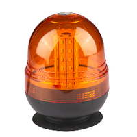 12-24V LED-Warnleuchte, gelb blinkend, magnetisch, Notfall-Stroboskoplampe, Sicherheitswarnleuchten für LKW und Gabelstapler