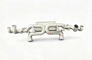 Sandblasted Titanium Alloy Valvetronic Exhaust System for Lamborghini Huracan LP580 LP600 LP610 5.2 Tuning Catback Exhaust Pipe - Product Image 5