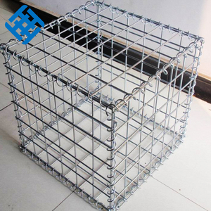 2x1x1 PVC Coated Gabion Basket <strong>Square</strong> Hole Welded Gabion Cage <strong>Mesh</strong> for Gabion Bench Projects Cut-to-Size by China <strong>Mesh</strong> <strong>Factory</strong> - Product Image 2