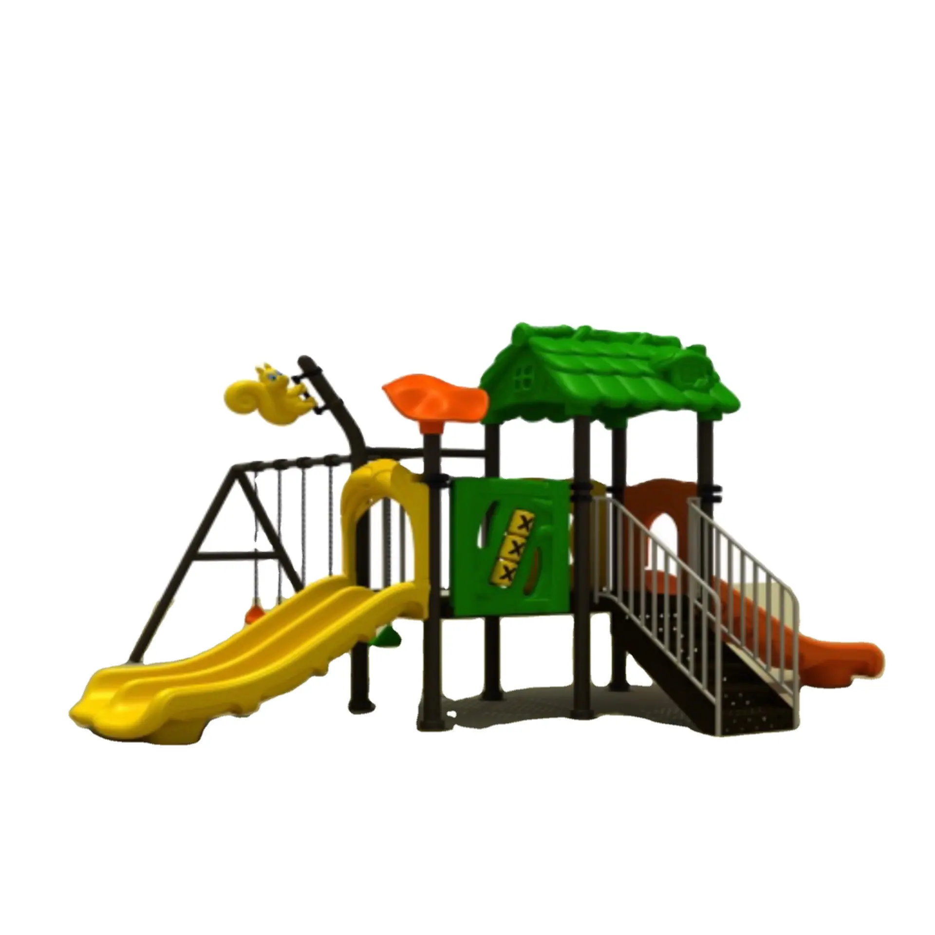 Outdoor Playground with Swing Outdoor Slide Equipment Children's Slide Kid Outdoor Playground Outdoor Swing Playground