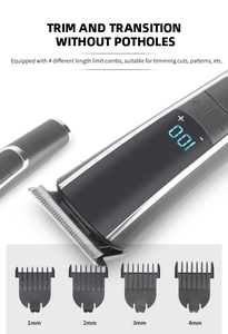 <span class=keywords><strong>Tondeuse</strong></span> à cheveux sans fil à affichage LED trois vitesses, article bon marché, <span class=keywords><strong>tondeuse</strong></span> à cheveux Rechargeable par USB, <span class=keywords><strong>tondeuse</strong></span> à <span class=keywords><strong>barbe</strong></span> sans fil pour hommes - Product Image 5