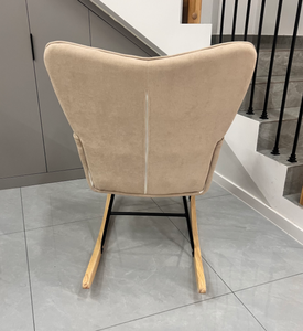 Sillón Reclinable Ligero con Respaldo Alto <span class=keywords><strong>para</strong></span> Lactancia, Sillón Moderno <span class=keywords><strong>para</strong></span> Sala de Estar - Product Image 6