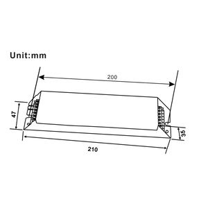 Kit de conversion de pilote d'urgence LED onduleur vente en gros OEM batterie de secours d'urgence T8 Tube Kits de conversion de lumière d'urgence - Product Image 6