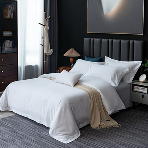 Wholesale Stripe 100% Cotton 5 Star Hotel Duvet Cover <strong>Sets</strong> Hotel Linen Luxury 4Pcs Hotel Bedding <strong>Set</strong> - Product Image 4