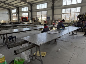 Ağır mallar için kullanılan paslanmaz çelik tel örgü Metal zincir plaka konveyör bandı, ağır konveyör bant - Product Image 5