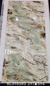 <span class=keywords><strong>3</strong></span>/4 pouces d'épaisseur <span class=keywords><strong>Laguna</strong></span> cristal Quartzite rétro-éclairé caractéristique mur lumineux Tiffany marbre mur carrelage brillant comptoir - Product Image 6